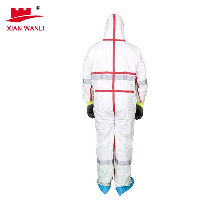 HI-VIS Chemical Spray Tight Disposable Coverall