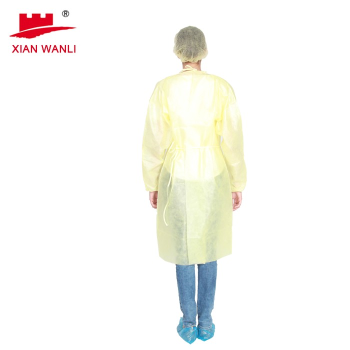 PP Disposable Isolation Gowns