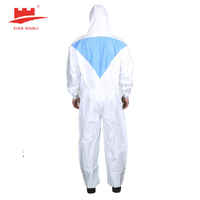 Microporous Breathable SMS Triangle Disposable Coverall