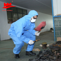 TYPE 5 And 6 Flame Resistant SMS Coverall