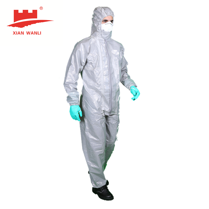Cat. III TYPE 3 And 4 Chemical Liquid Tight Coverall